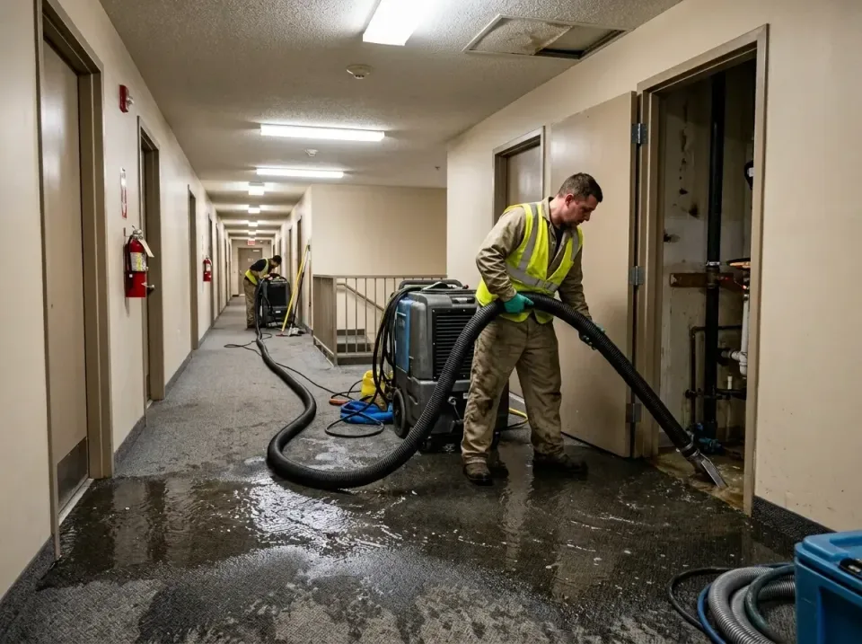 multi-unit-apartment-hallway-f-005 — frequently asked questions, Emergency Burst Pipe Water Extraction & Removal in Laguna H…